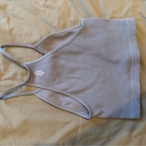 FP Movement Light Blue Ribbed Tank Top